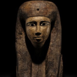 Egyptian Gilt-Wood Bust of the Goddess Isis
Late Period, 664–332 BC