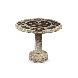 A Maltese Specimen Marble Circular Centre Table
Late 19th century