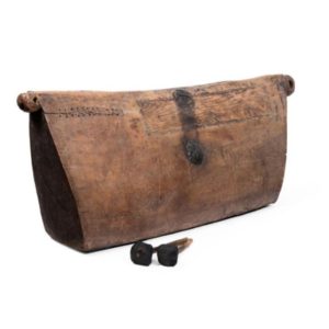 A Carved Slit Drum Central Africa, First Half 20th Century