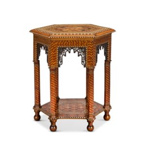 A fine Nasrid Revival taracea occasional table Granada, Spain, 19th Century