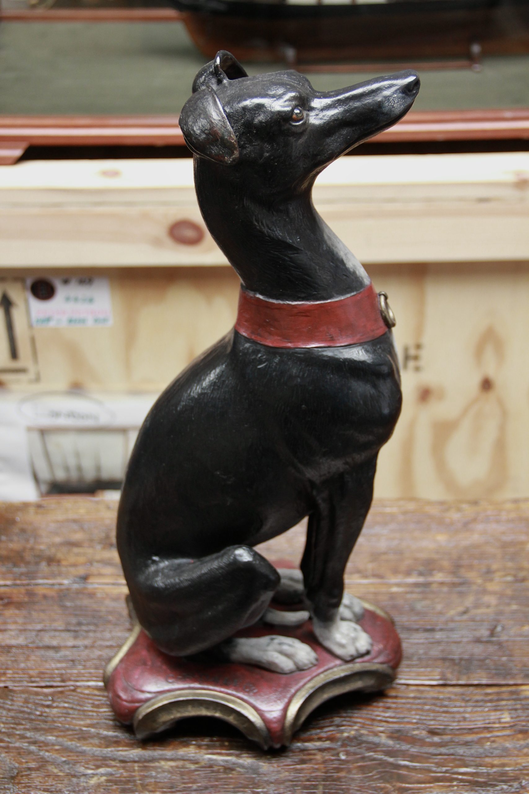 A Pair of Coalbrookdale Cast Iron Whippets - Image 11