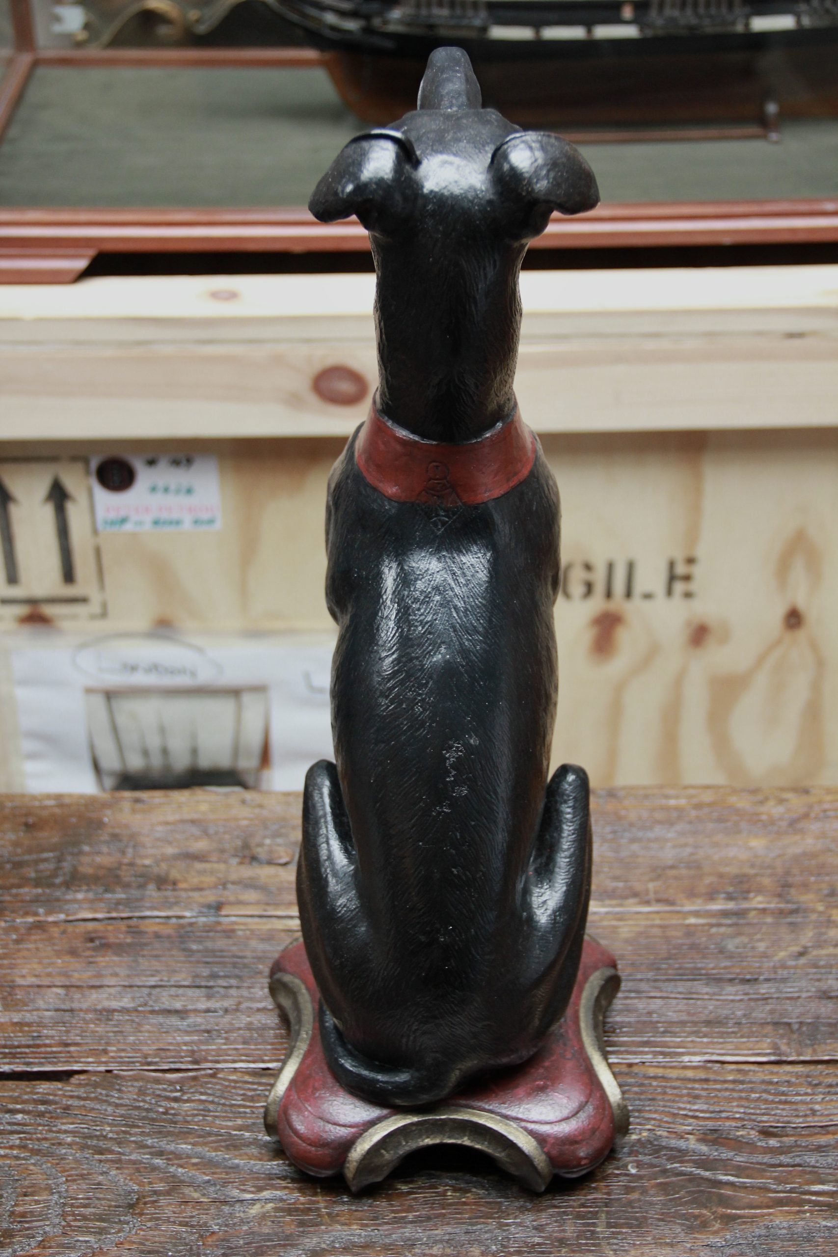 A Pair of Coalbrookdale Cast Iron Whippets - Image 12