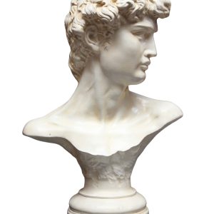 Decorative Bust of David, after Michelangelo. Probably French or Italian, c.1960–1970