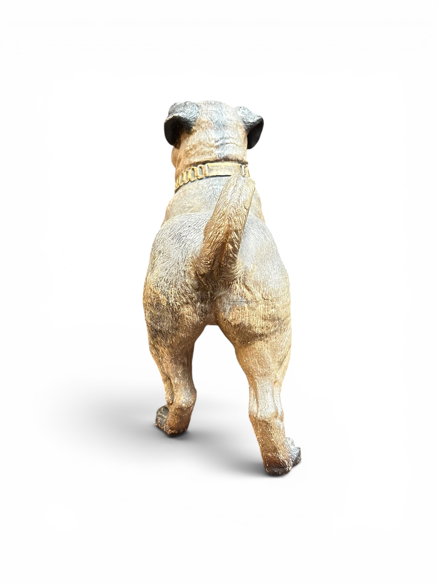 Painted Austrian Terracotta Model of a Pug Dog, Circa 1880 - Image 7