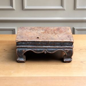 A Mongolian Burrwood Stand 19th Century